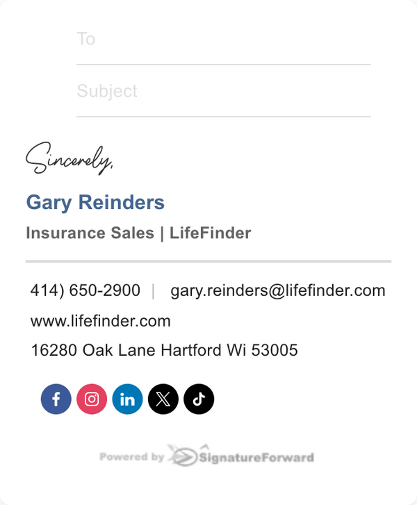 SignatureForward - Professional Email Signature Generator